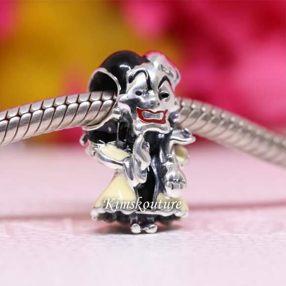 Pandora Disney Villains Cruella De Vil Charm 793424C01 - Picture 4 of 10